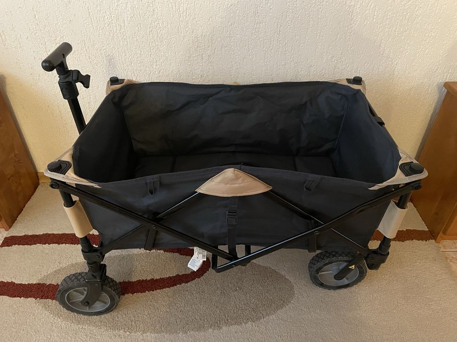 Сгъваема количка за пренасяне на къмпинг оборудване QUECHUA