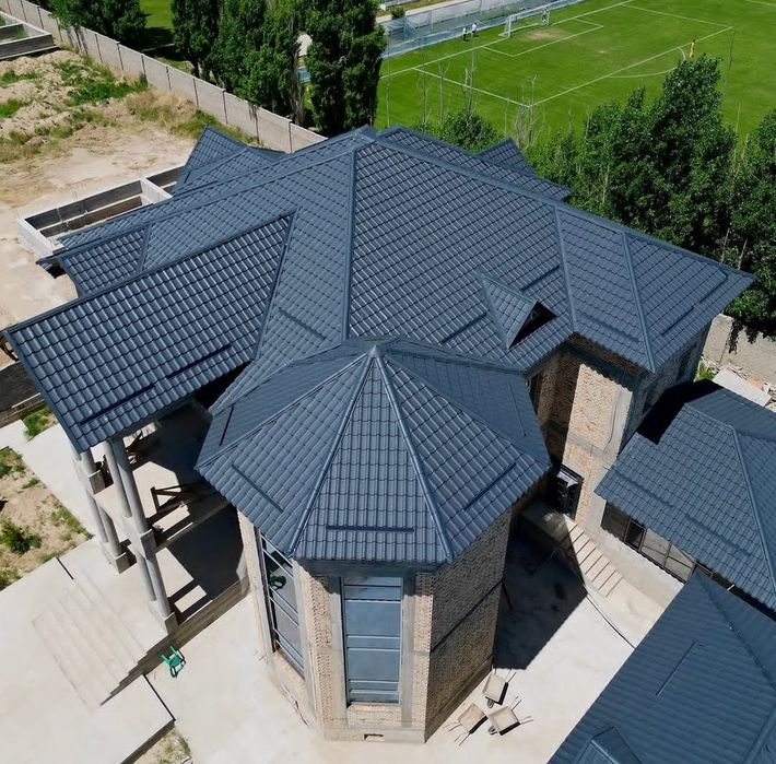 Крыша  жабамыз.Черепица