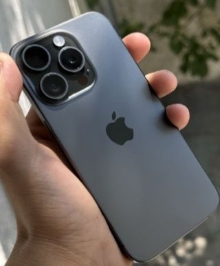 Iphone  15 pro black   128Gb 84%Holati yaxwi
