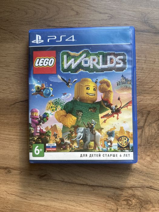 диск на пс 4 Lego Worlds