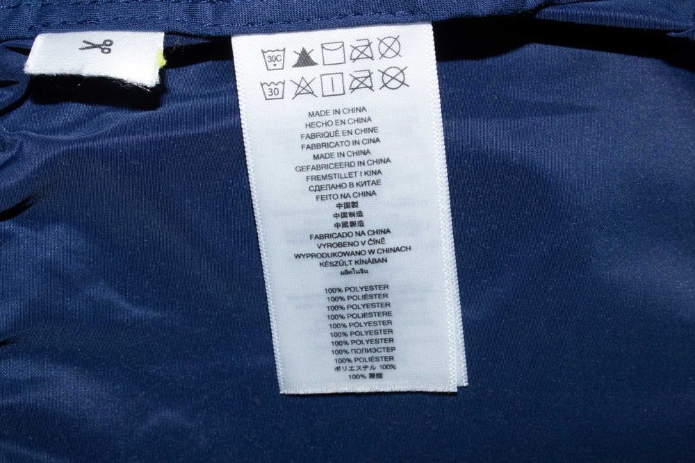 Michael Kors оригинално дамско яке синьо с качулка ветровка XS