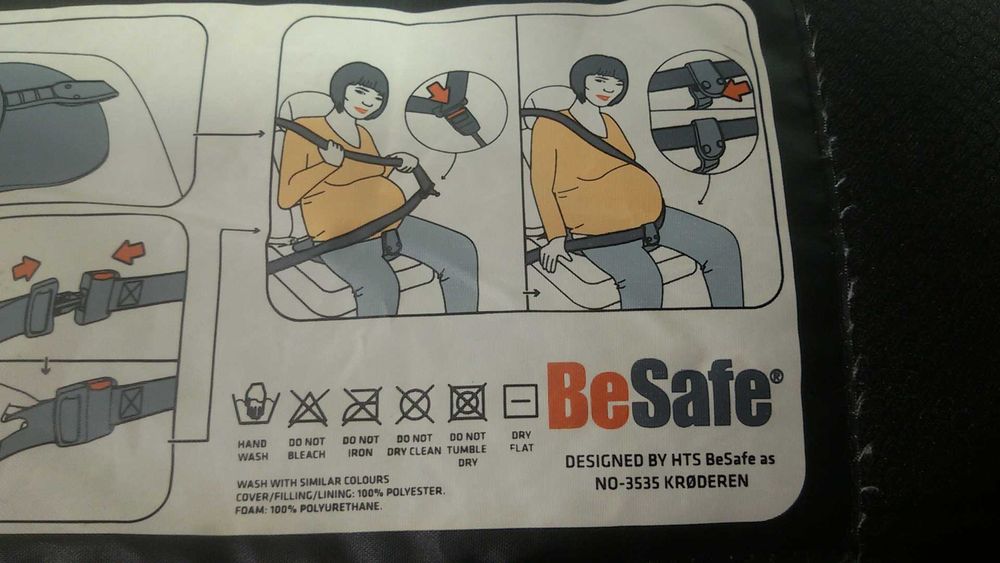 BeSafe приставка за предпазен колан за бременни жени