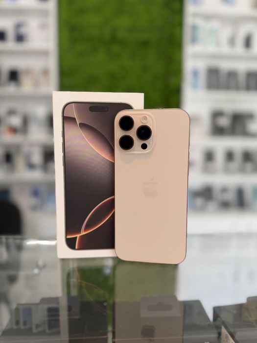 **ATSGSM.RO** iPhone 16 Pro Max 512Gb DESERT/Baterie98%/Fact+gar 24 luni Altex