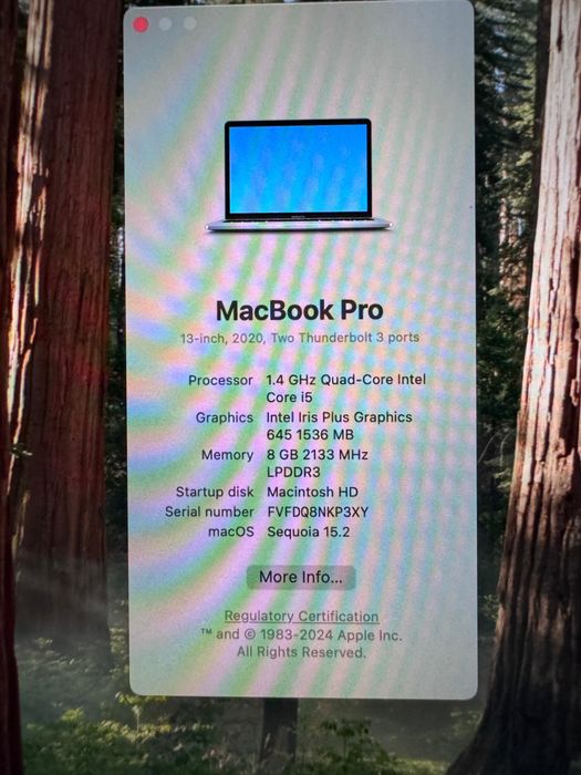 Macbook pro 13 2020