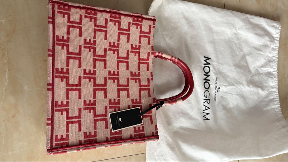 Small Monogram bag Elisabetta Franchi