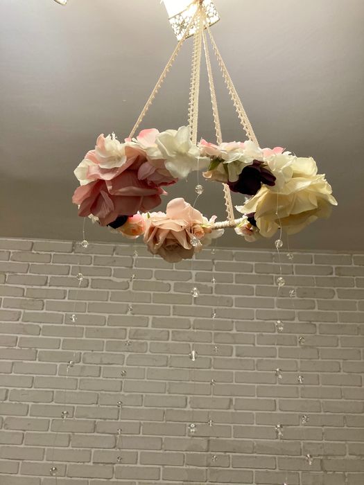 Картина / пано с цветя 3D за дома / парти / сватба / букви декорации