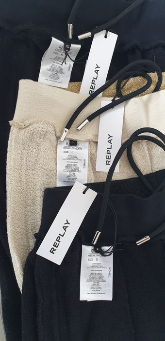 Replay Milano Cotton Pant S - L - XL НОВО! ОРИГИНАЛ! Дамски Долнища!