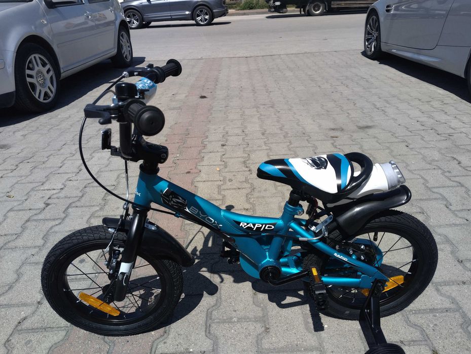 BYOX Велосипед 14" RAPID син