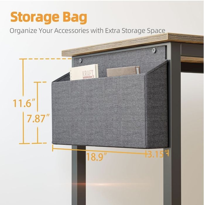 Vând birou in forma de L, maro