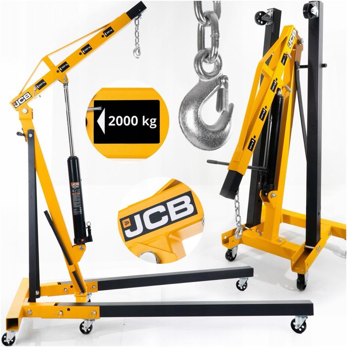 Кран за двигатели жираф 2 тона хидравличен JCB