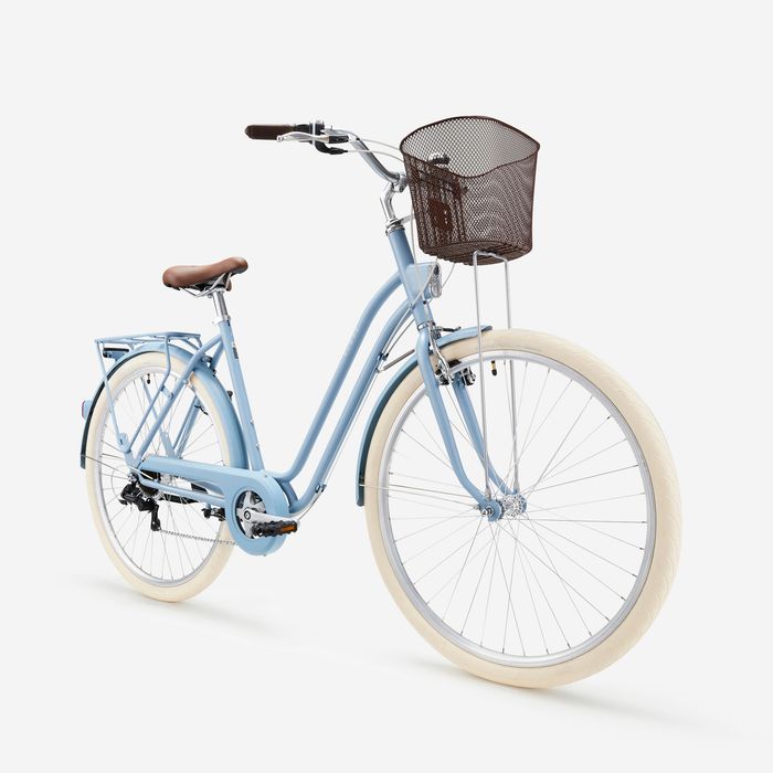 Bicicletă de oraș Elops 520 cadru jos - (SecondHand) Decathlon