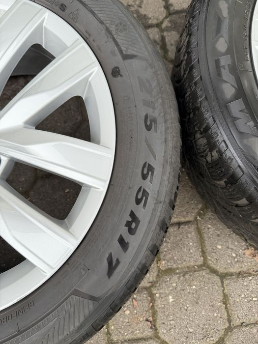 Jante VW 17 Passat B8 Arteon Tiguan Touran T-Roc Golf  215/55R17 iarna