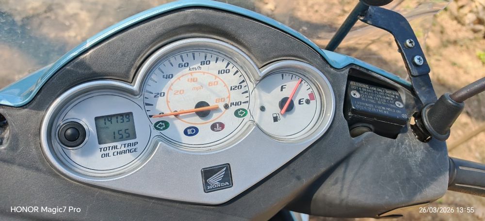 Scuter honda dylan 125cc categoria B