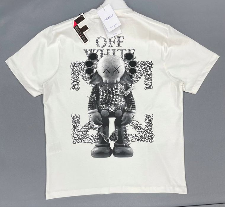 Tricou off white kows