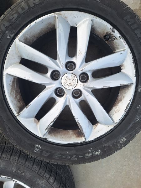 4бр. Джанти с гуми  17 цола 5x108 Peugeot 508 / Пежо 508 2012г.