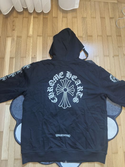 Zip up Chrome hearts M