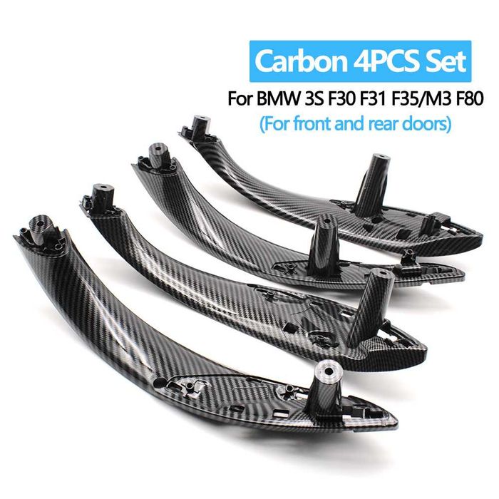 Set 2 manere interior usa stanga dreapta BMW Seria 3 F30 F31 Seria 3 GT F34 Seria 4 F32 F33 F36