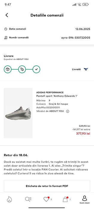 Adidas Performance Anthony Edwards 1