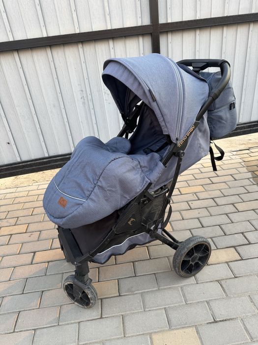Коляска ining baby синии