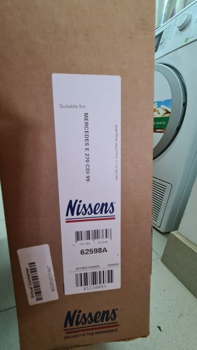 Nissens Радиатор  62598A MERCEDES-BENZ W210
