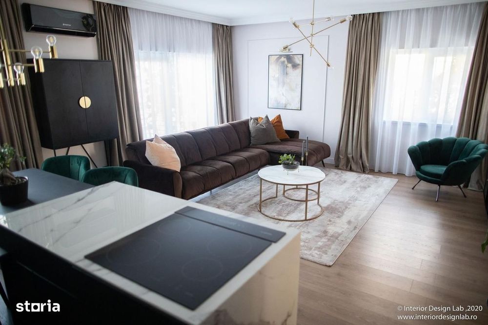 Apartament 3 camere, ultrafinisat, 78mp, curte 150mp, Andrei Muresanu — fotografia 3