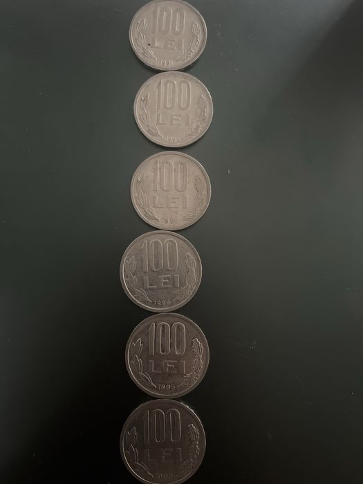 Serie monede 100 lei