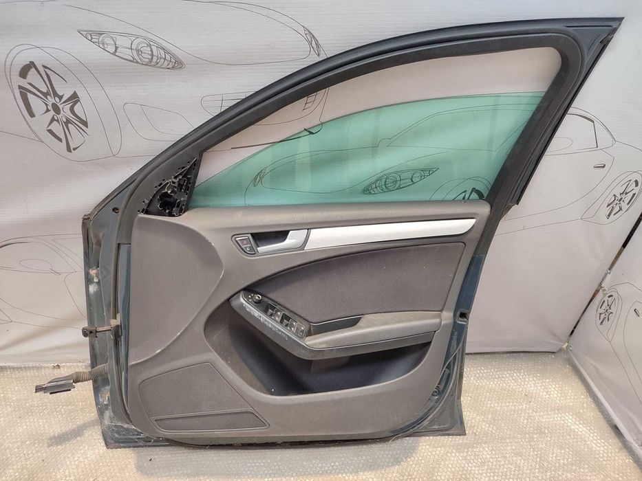 Ușă Față Dreaptă Audi A4 S4 B8 8K Break / Avant Gri Cod Culoare X5 / Z7H 2009 / [2008-2015] / 8K0831052J (3D)