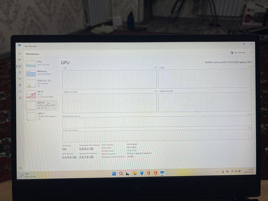 Hp Victus 15 Rtx3050