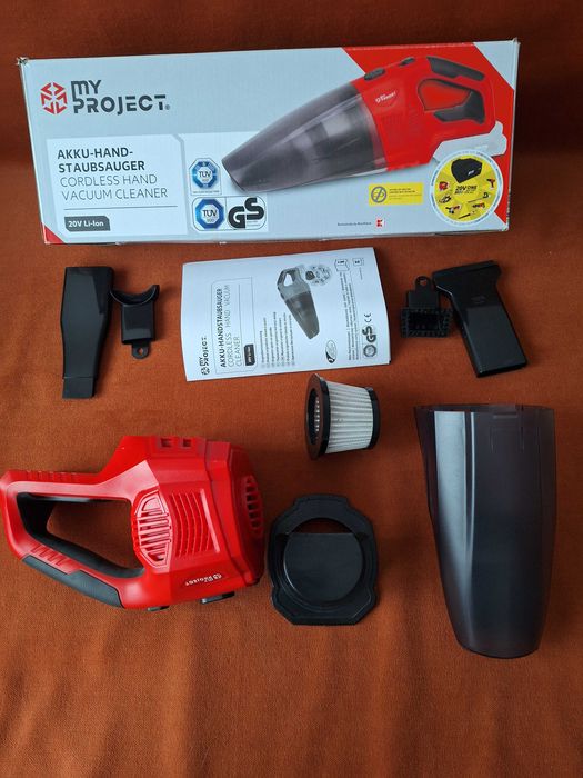 Aspirator auto multifunctional, MyProject pentru acumulator 20V