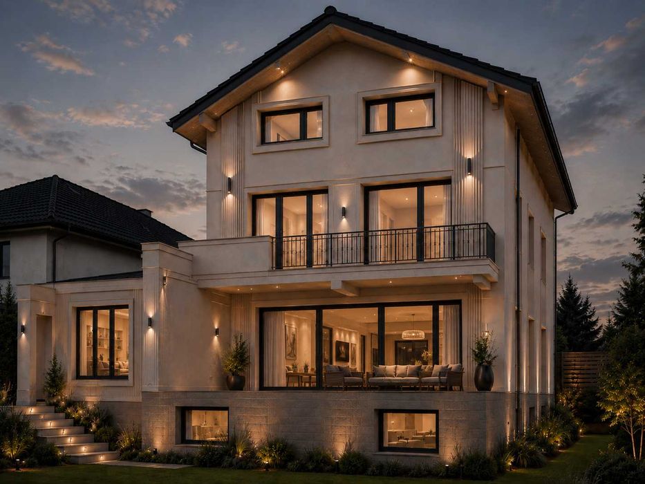 Casa Individuala Moderna 320 mp~teren 620mp~Mansardă Gaming~DEMISOL SPA~7-9 km centru CJ~Posibilitate de Personalizare
