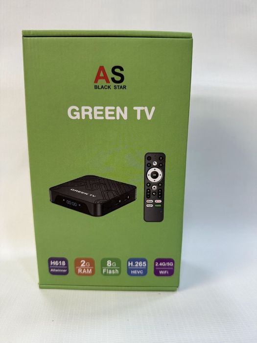 Green tv box- Tezkor va zamonaviy