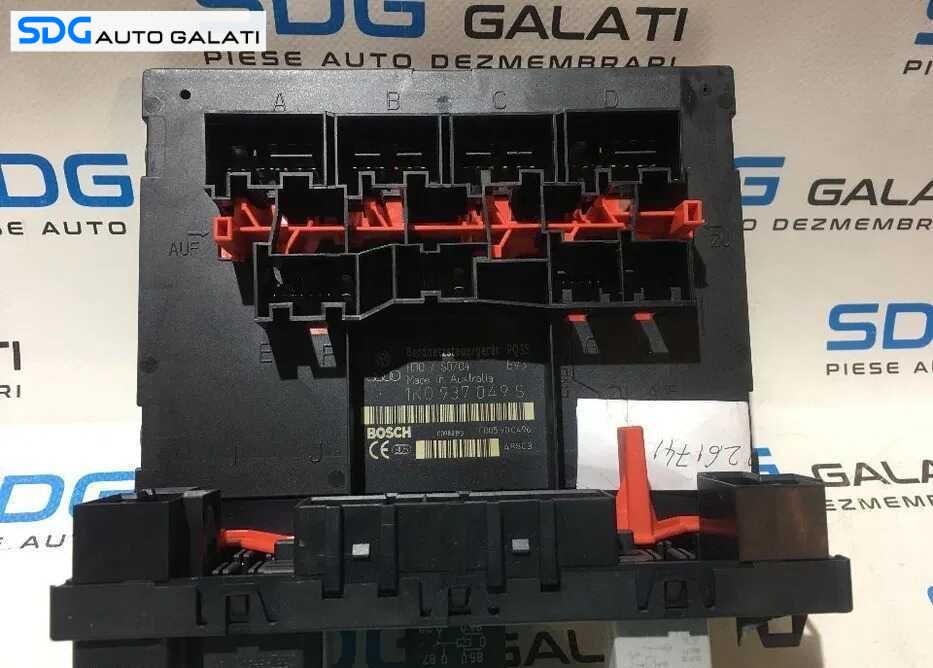 Unitate Modul Calculator Confort Comfort Panou Tablou Sigurante Volkswagen Passat B6 2005 - 2010 Cod 1K0937049S [L4984]
