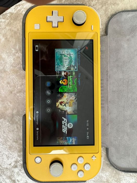Nintendo switch lite прошитая +256 кингстон