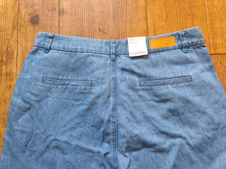 Дамски памучни широки дънки Esprit