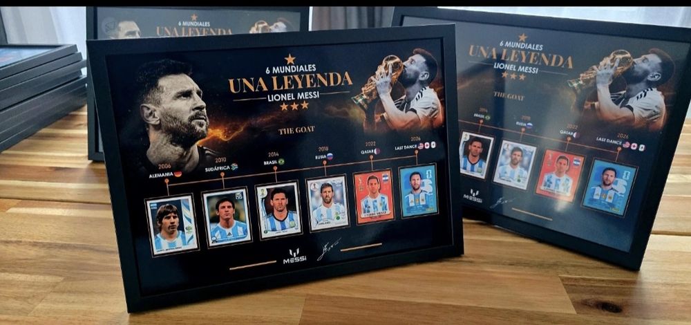 Poster înrămat Lionel Messi A4