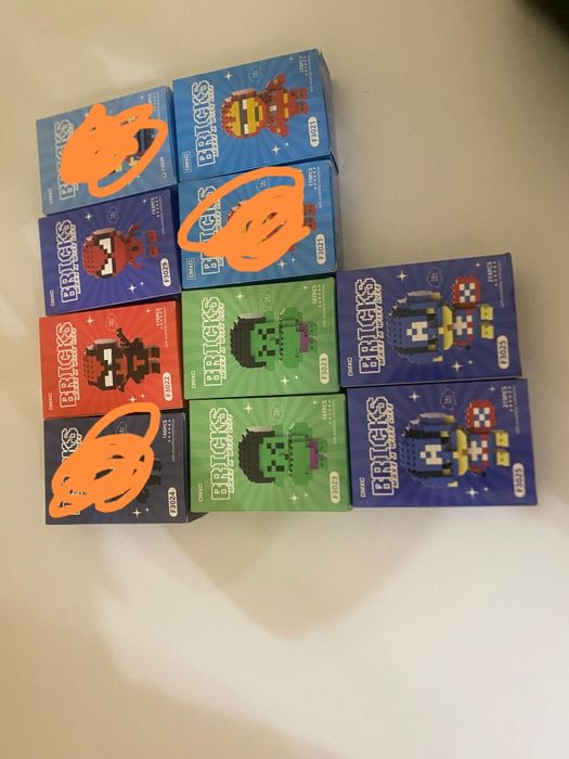 Bricks лего за 1199тг доставка 200тг по всему Астану
