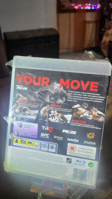 Запечатана игра UFC 3 Undisputed 3 запечатана playstation 3 ps3