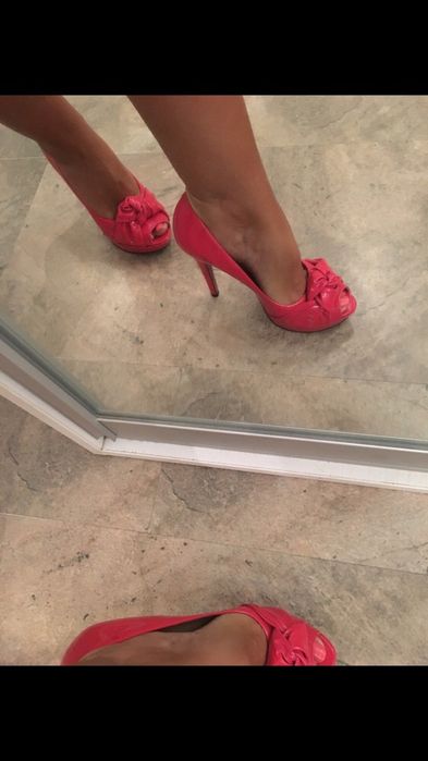 Оригинални розови парти обувки Kurt Geiger