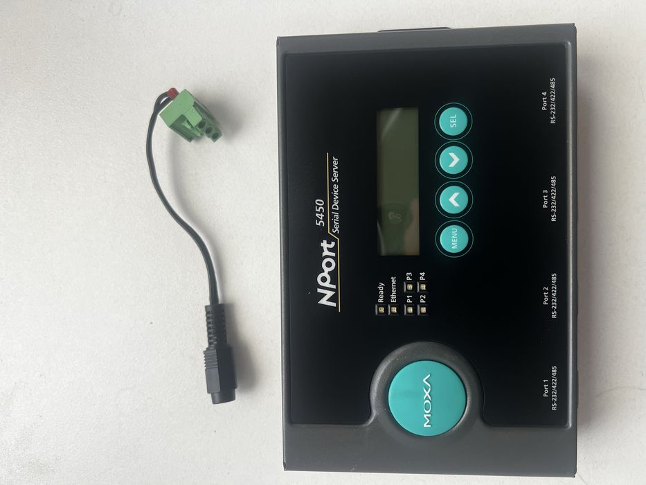 Moxa NPort 5450 Serial Device Server.