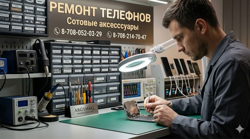 Ремонт телефонов и сотовые аксессуары