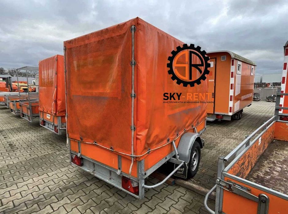 Ремарке с  брезент ПОД НАЕМ