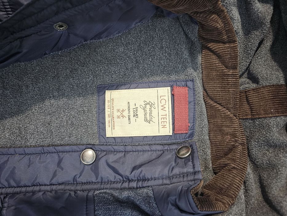 Чисто ново Зимно яке с полар за момче