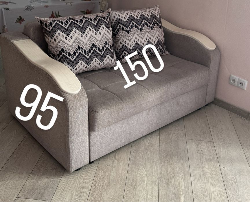 диван раскладной размером 95на150