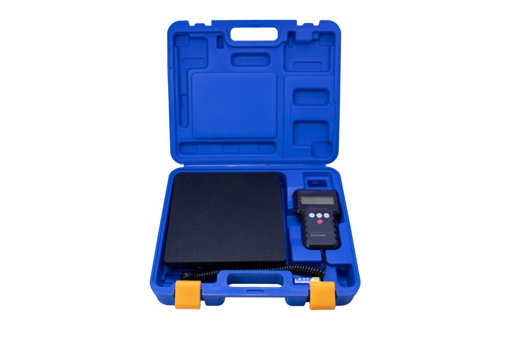 Cântar electronic pentru freon.