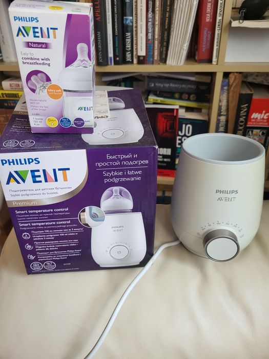 Philips Avent Premium aparat incalzit biberoane SCF 358 cu un biberon Philips Avent 125 bonus
Aparat de încălzit biberoane
SCF358/00