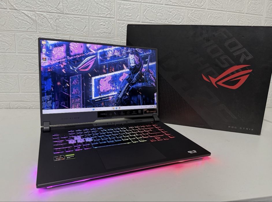 Игровой ASUS ROG STRIX RTX 3050Ti/Ryzen 7-4800H/16GB/SSD512GB/144Hz