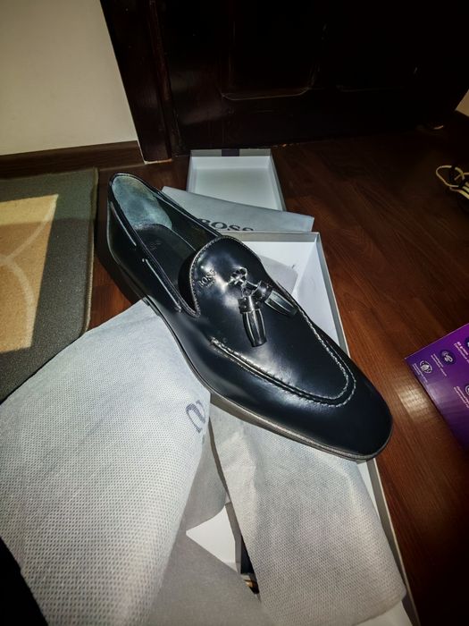 Pantofi ocazie Boss mărimea 43 negri