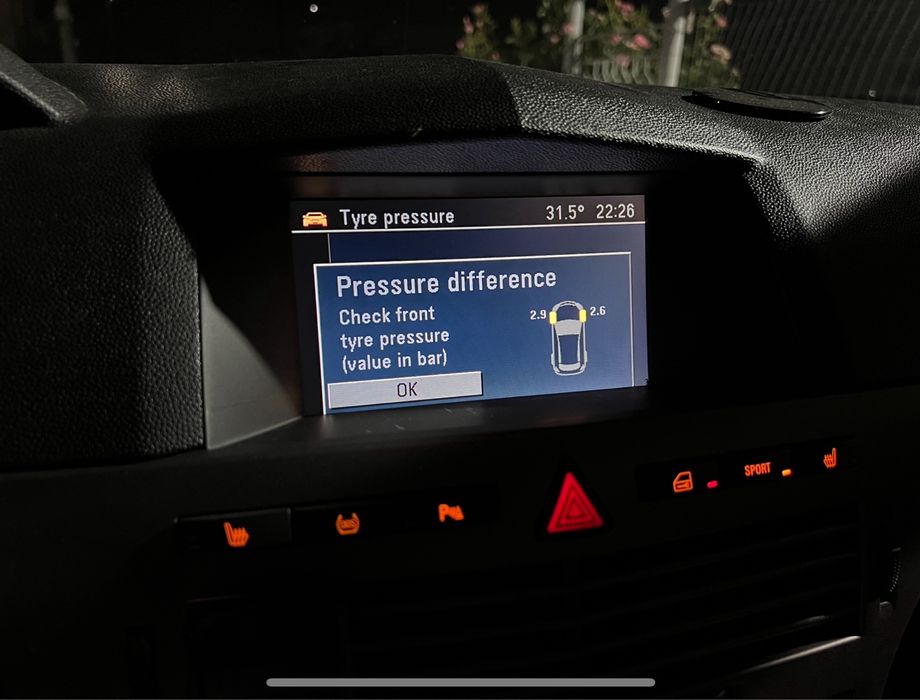 Opel Astra H Zafira B TPMS модул 13129153 / Опел Астра Х Зафира Б