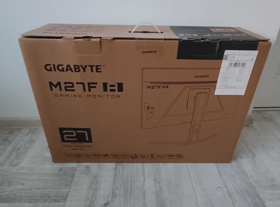 Monitor gaming GIGABYTE M27F-A FHD IPS 1 ms 165 Hz KVM USB-C HDR