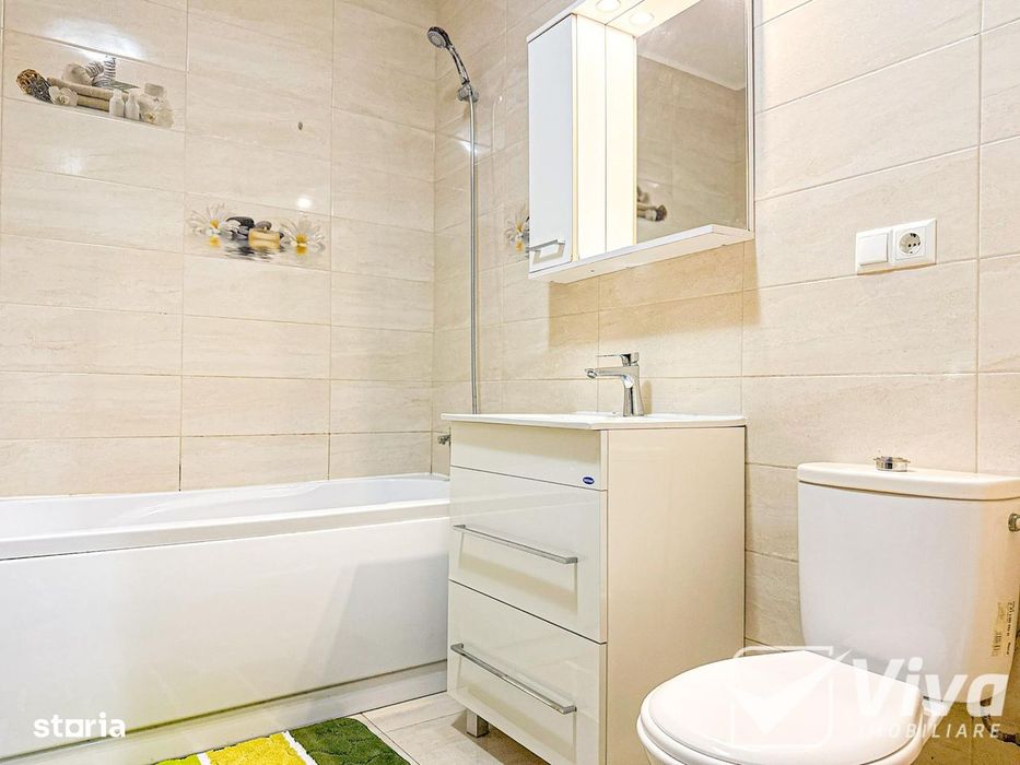 Ap 3 Camere Etaj 1 + Parcare | bloc 2019 – mobilat și utilat